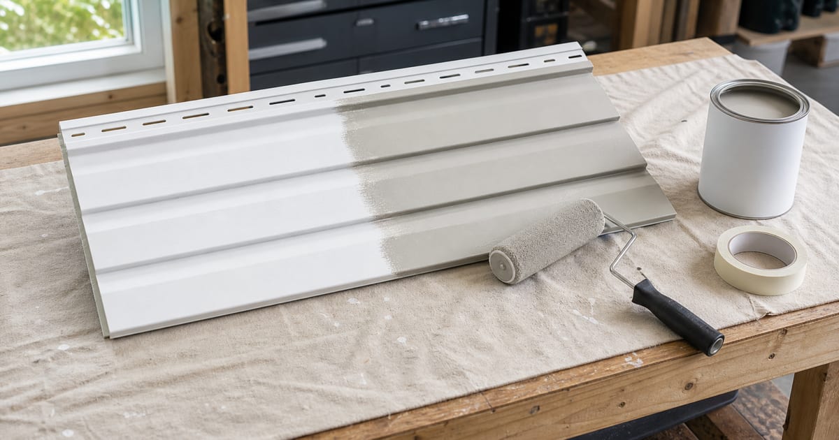 Can You Paint Vinyl Siding? Yes — With These 4 Rules